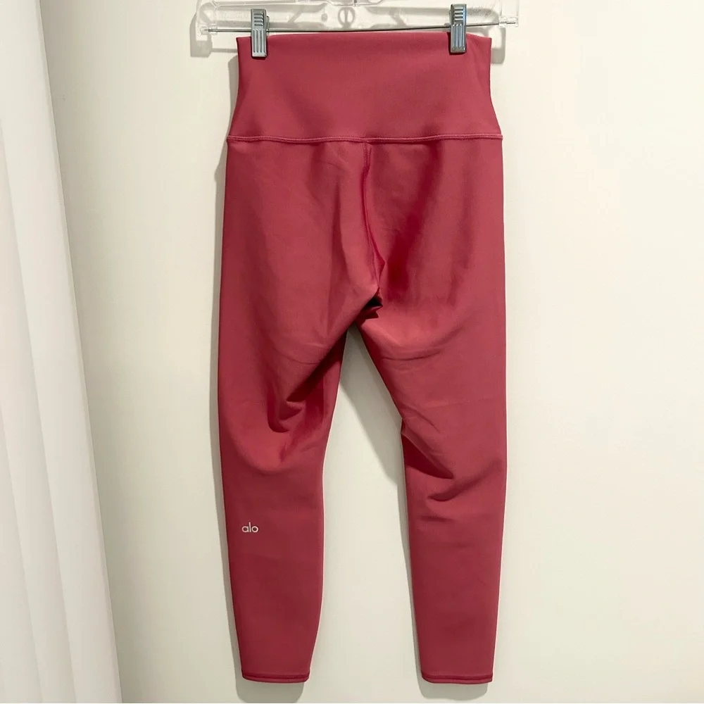 Alo Yoga 7/8 High Waist Airlift Legging Pink Size Small